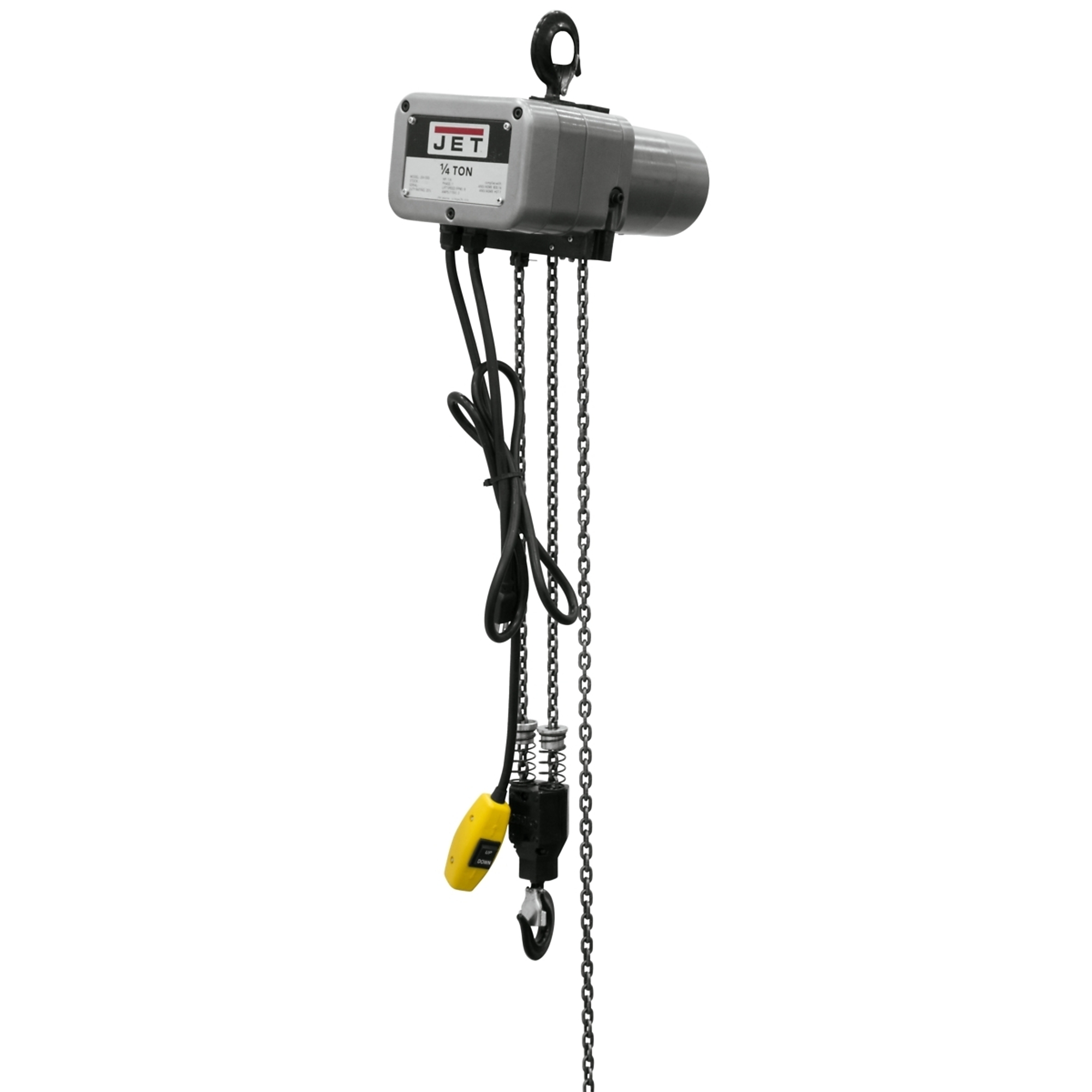 Jet, JSH Electric Chain Hoist, Capacity 500 lb, Lift Height 30 ft, Model# JSH-550-30